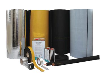 Elastomerik Kauçuk Köpüğü Yalıtım Malzemeleri Boru ve Levhalar